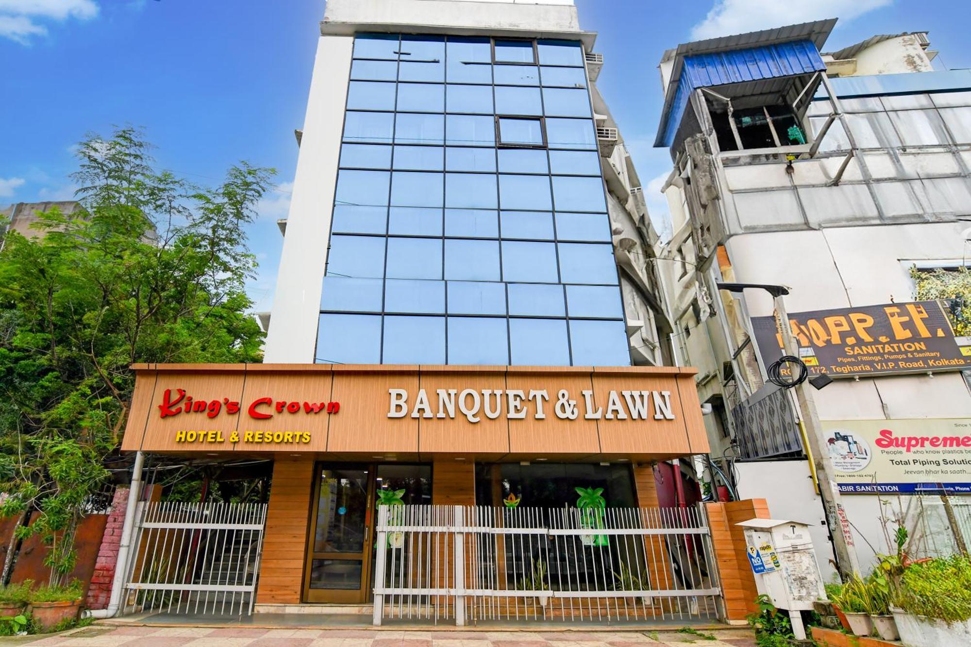 Hotel King'S Crown Kalkutta Exterior foto